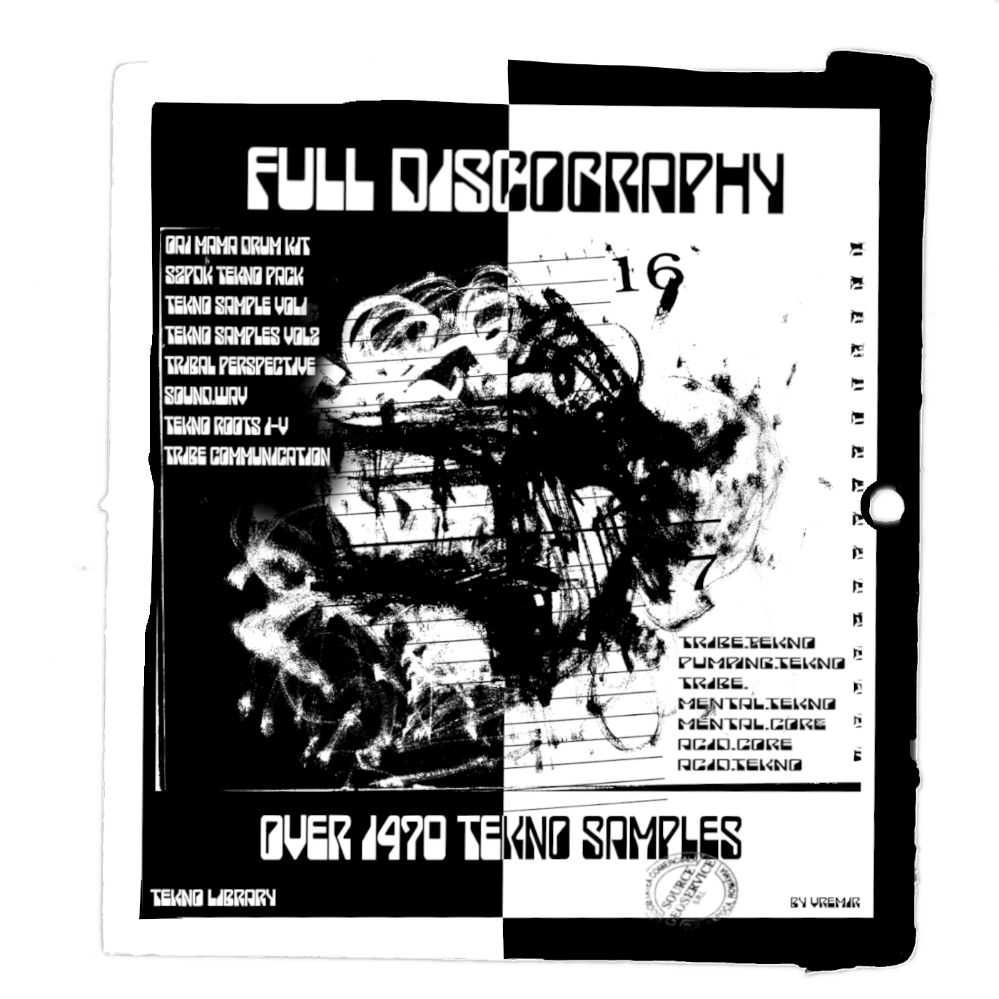 Tekno Library - Full Discography 2.0 // 1996–2010’s Tekno Samples