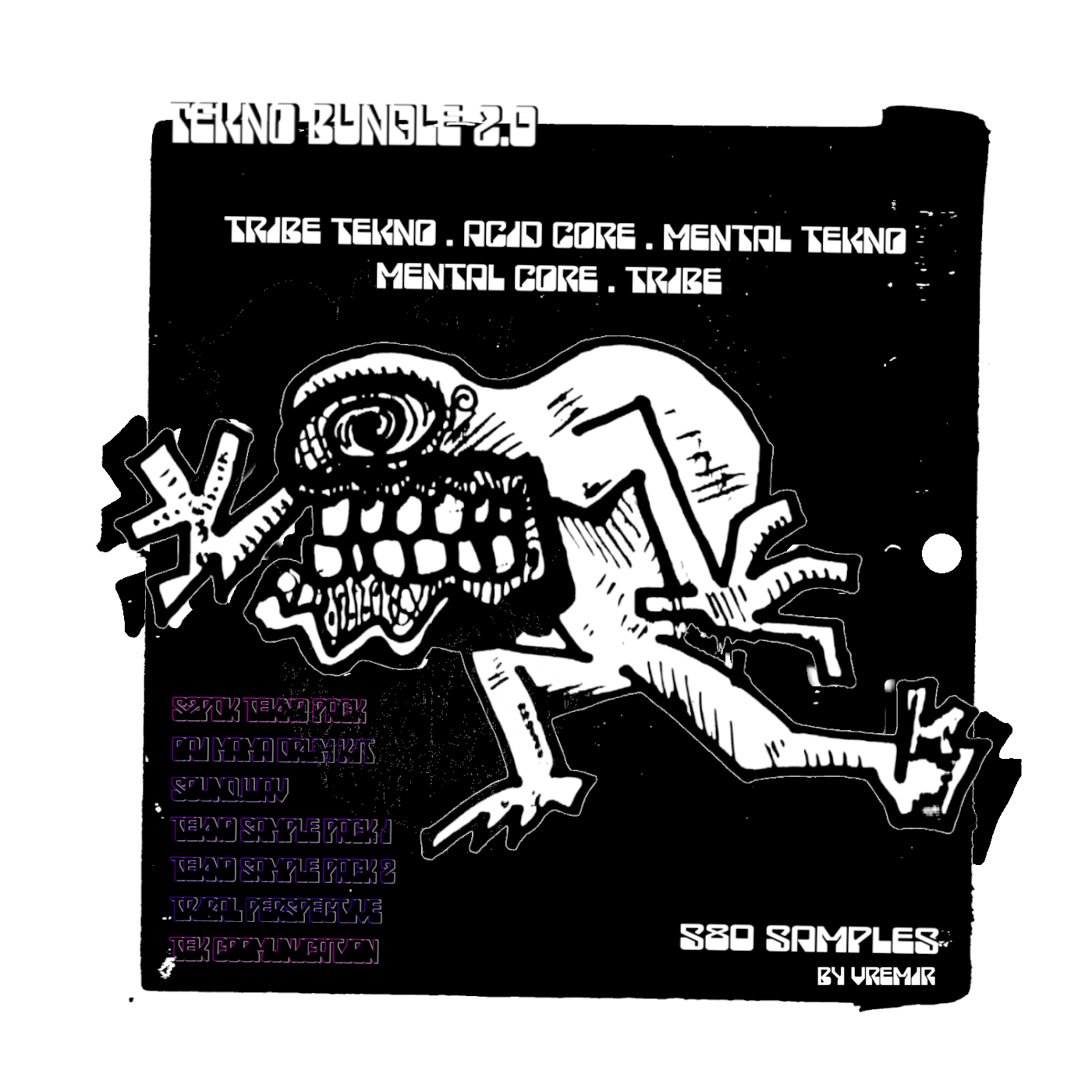 Hardware Grooves - Tekno Bundle 2.0 // 1998–2010’s Tekno Samples